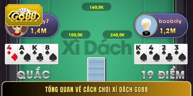 Tổng quan về cách chơi Xì Dách Go88